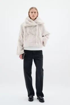 Inwear naisten takki YONEKOIW SHORT COAT, Haze