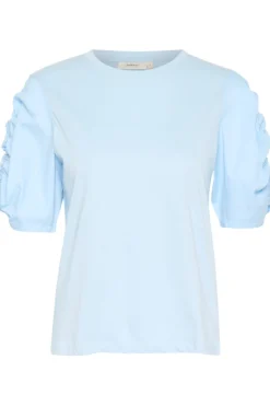 Inwear naisten t-paita, K-PAYANA WOVEN TRIM T-SHIRT Windsurfer