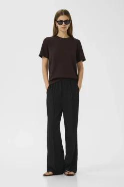 Inwear naisten t-paita VINCENTIW KARMEN TSHIRT, Chocolate Brown