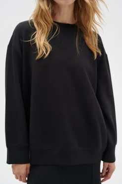 Inwear Naisten Väljä Collegepaita, AIDA SWEATSHIRT Black