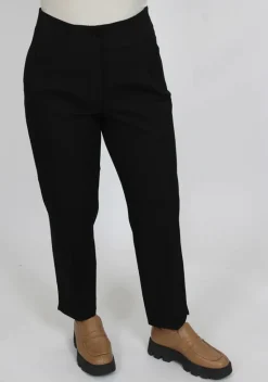 Isay Naisten Housut GENOVA CLASSIC PANT Musta