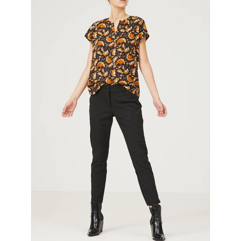 Isay Naisten Housut, Genova Pant Musta