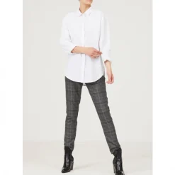 Isay Naisten Paitapusero, Bellis Long Shirt Valkoinen