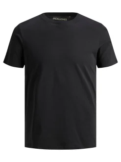 Jack and Jones JJEORGANIC BASIC TEE SS O-NECK Musta