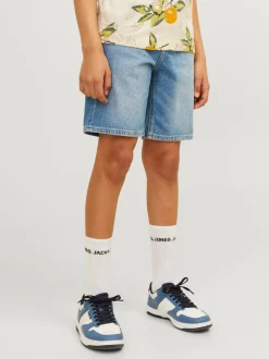 Jack and jones junior farkkushortsit, JJICHRIS JJORIGINAL SHORTS MF 920 Indigo