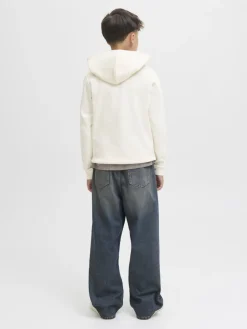 Jack and Jones junior huppari, JORINWOOD BLOCK BRANDING Valkoinen