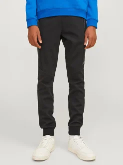Jack And Jones Junior Lasten Housut, JPSTWILL JJFUSION SWEAT PANTS Musta