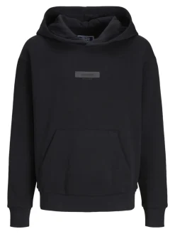Jack and Jones Junior Lasten Huppari, JJTAKA SWEAT HOOD Musta