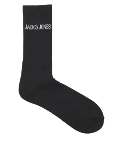 Jack and Jones Junior sukat JACREGEN TENNIS SOCK 5PACK, musta