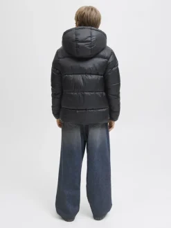 Jack and Jones junior takki, JORNORREBRO PUFFER JACKET JNR Musta