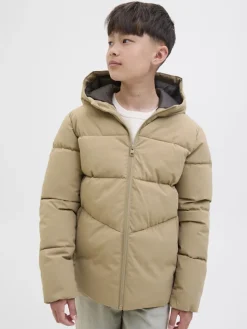 Jack and jones junior toppatakki, JJGLOBAL PUFFER JACKET JNR Beige