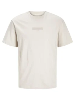 Jack and jones junior t-paita, JJTAKA TEE SS CREW NECK Beige