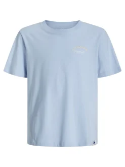 Jack and jones junior t-paita, JJEBRANDES RELAXED TEE SS NOOS JNR Vaaleansininen