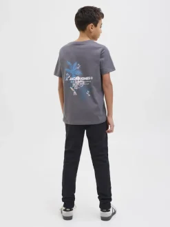 jack and jones lasten collegehousut, JPSTGORDON JJBEAU SWEATPANTS Musta