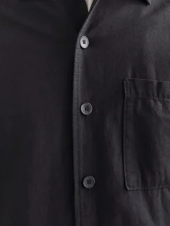 Jack and Jones miestan päällyspaita, JJEURBAN EDGE OVERSHIRT LS SN Black