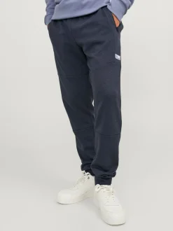 Jack and Jones Miesten Collegehousut JJIWILL JJAIR SWEAT PANTS Dark Navy