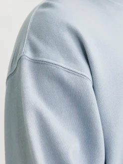 Jack and Jones miesten collegepusero, JJECHARGE FADED SWEAT CREW NECK Chambray Blue