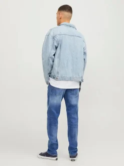 Jack and Jones Miesten Farkut, Mike Jjoriginal Jos 411 Blue Denim