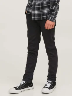 JACK&JONES JUNIOR Farkut, JJIGLENN JJORIGINAL MF072 Musta