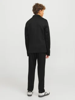 JACK&JONES JUNIOR lasten bleiseri, JJEJAXON JERSEY BLAZER NOOS JNR Musta