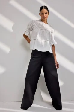 JcSophie naisten pusero, GALA BLOUSE Valkoinen