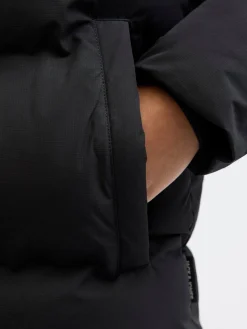 JJESOHO PUFFER HOOD JNR MUSTA