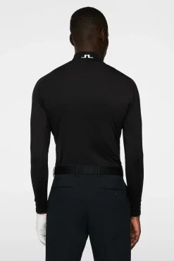 J.Lindeberg miesten paita, AELLO SOFT COMPRESSION GOLF Musta