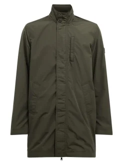 J.Lindeberg miesten parkatakki TERRY POLY COAT, Armeijanvihreä