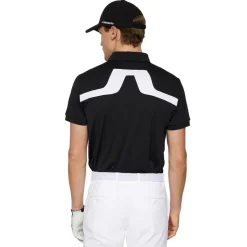 J.Lindeberg miesten pikeepaita, KV POLO NOS GOLF Musta