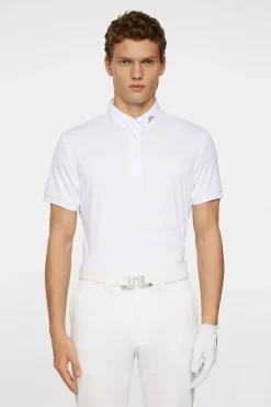 J.Lindeberg miesten pikeepaita, KV POLO NOS GOLF Valkoinen