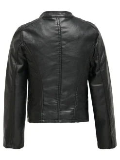 Kids Only keinonahkatakki, KONFREYA FAUX LEATHER BIKER Musta
