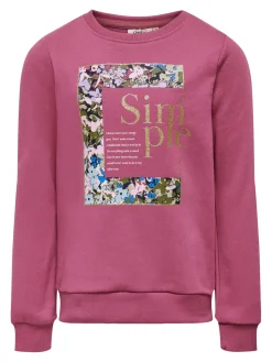 Kids Only lasten college, KOGLENA LS SIMPLE O-NECK Pinkki