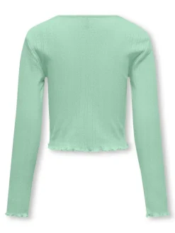Kids Only lasten paita, KOGCARLOTTA LS TOP Mintunvihreä