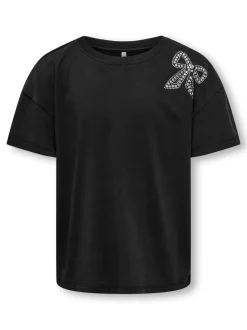 Kids Only lasten t-paita, KOGANTONIA LIFE SS T-PAITA Musta
