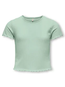 Kids Only lasten t-paita Kognella SS Oneck Top, vedenvihreä
