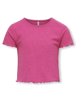 Kids Only t-paita, KOGNELLA SS ONECK TOP Vadelma