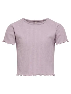 Kids Only t-paita, KOGNELLA SS ONECK TOP Liila
