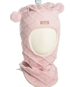 Kivat lasten kypärämyssy Kaapeli, vaaleanpunainen