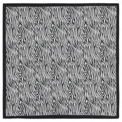 Klement 70 x 70 Linnea Huivi, mustavalkoinen