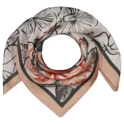 Klement Huivi, 70 x 70 Linnea Huivi Kuosi, Punainen