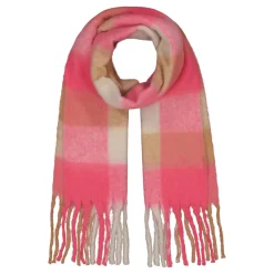 Klement naisten huivi Muffy huivi, vaaleanpunainen ruutu