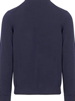 Lacoste miesten neulepusero, REGULAR FIT CREW NECK SWEATER Tummansininen