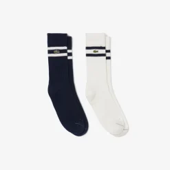 Lacoste miesten sukat Classic Tennis Sock 2 Pack, tummansininen