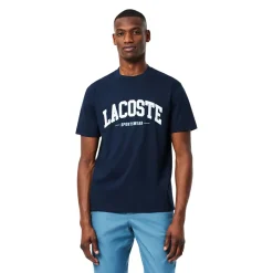 Lacoste miesten t-paita, LACOSTE BIG LOGO Tummansininen
