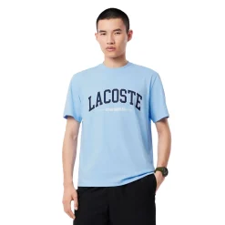 Lacoste miesten t-paita, LACOSTE BIG LOGO Vaaleansininen