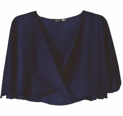 Lasessor naisten hartiahuivi Minja, tummansininen