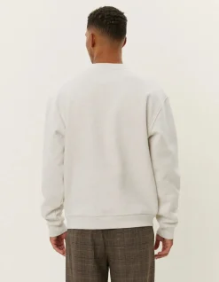 LES DEUX college, CREW SWEATSHIRT Vaaleanharmaa