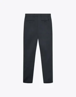 Les Deux miesten housut, COMO COTTON SUIT PANT Tummansininen