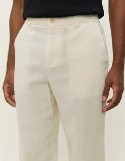 Les Deux miesten kesähousut, PINO LINEN PANT Beige
