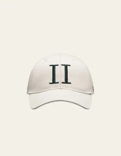 Les Deux miesten lippis, BASEBALL CAP SUEDE Luonnonvalkoinen